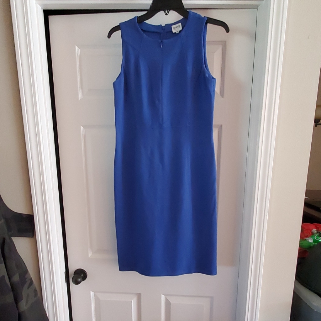 Armani Collezioni Dress Size 6 Blue